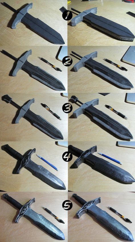 How to make an EVA foam dagger